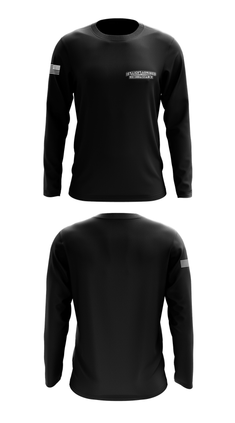 Long Sleeve Performance Shirt, 1st Light Armored Reconnaissance, Marines, Teamtime, Team time, sublimation, custom sports apparel, team uniforms, spirit wear, spiritwear, sports uniforms, custom shirts, team store, custom team store, fundraiser sports, apparel fundraiser