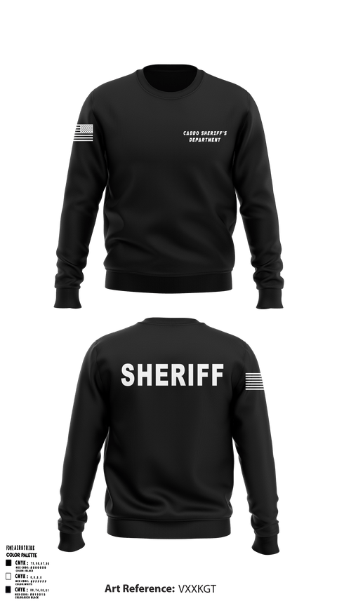 Crew Neck Sweatshirt, Caddo Sheriff’s DepartmentSheriff, Police, Teamtime, Team time, sublimation, custom sports apparel, team uniforms, spirit wear, spiritwear, sports uniforms, custom shirts, team store, custom team store, fundraiser sports, apparel fundraiser