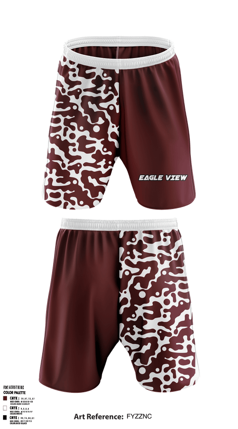 Athletic Shorts With Pockets, Eagle View Elementary School, Spirit Store, Teamtime, Team time, sublimation, custom sports apparel, team uniforms, spirit wear, spiritwear, sports uniforms, custom shirts, team store, custom team store, fundraiser sports, apparel fundraiser