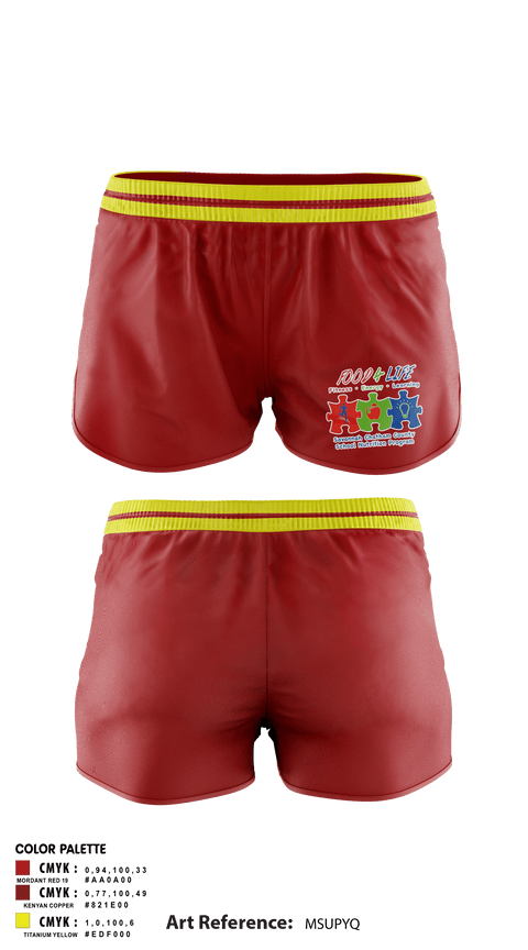 Women's Shorts, Phoenix Steppers, Cheer, Teamtime, Team time, sublimation, custom sports apparel, team uniforms, spirit wear, spiritwear, sports uniforms, custom shirts, team store, custom team store, fundraiser sports, apparel fundraiser