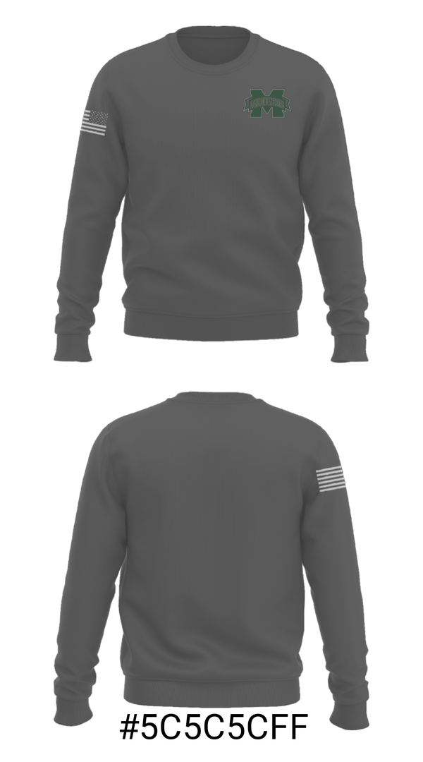 Crew Neck Sweatshirt, Mooreville High School Band, Spirit Store, Teamtime, Team time, sublimation, custom sports apparel, team uniforms, spirit wear, spiritwear, sports uniforms, custom shirts, team store, custom team store, fundraiser sports, apparel fundraiser