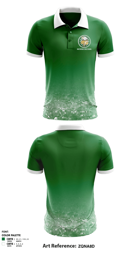 Short Sleeve Performance Polo, Northridge High School, Spirit Store, Teamtime, Team time, sublimation, custom sports apparel, team uniforms, spirit wear, spiritwear, sports uniforms, custom shirts, team store, custom team store, fundraiser sports, apparel fundraiser