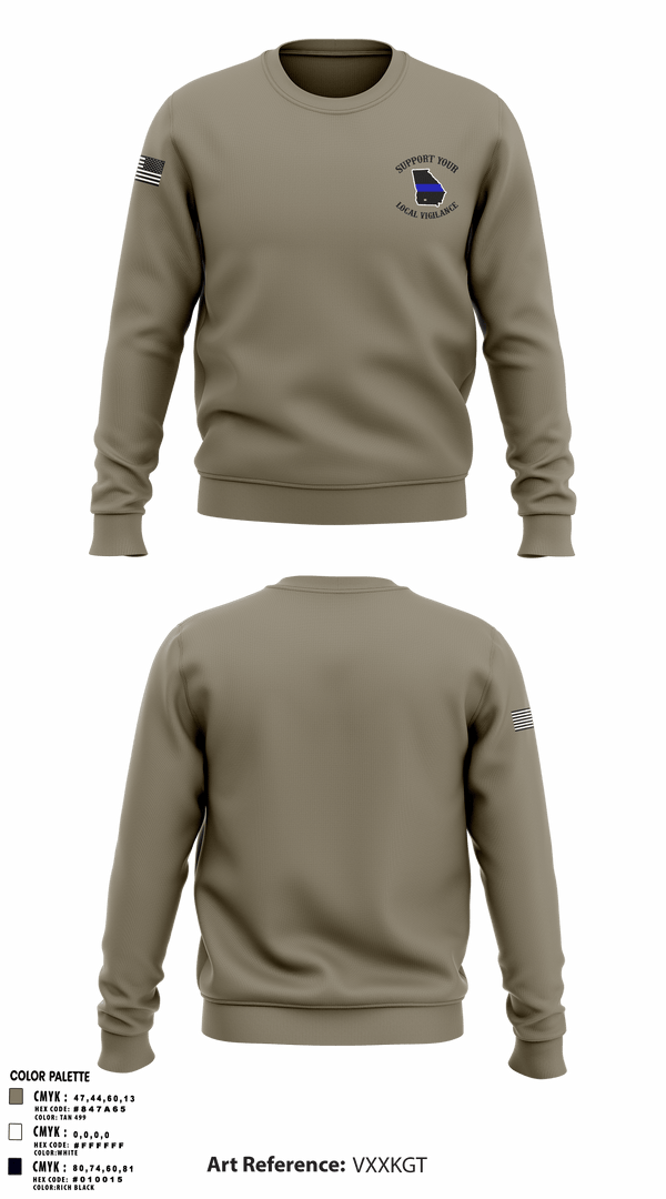 Crew Neck Sweatshirt, Vigilance LEMC Nomads, , Teamtime, Team time, sublimation, custom sports apparel, team uniforms, spirit wear, spiritwear, sports uniforms, custom shirts, team store, custom team store, fundraiser sports, apparel fundraiser