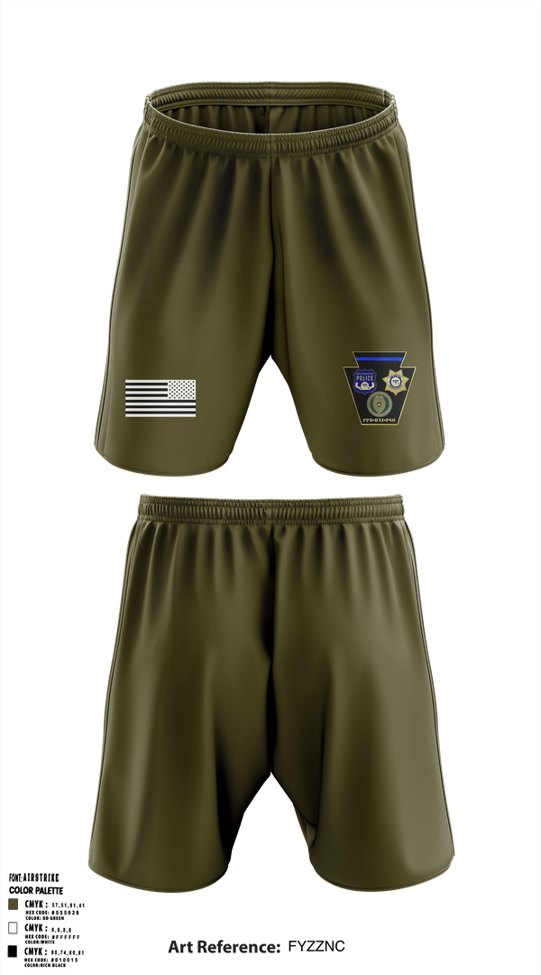 Athletic Shorts With Pockets, Narcotics, Police, Teamtime, Team time, sublimation, custom sports apparel, team uniforms, spirit wear, spiritwear, sports uniforms, custom shirts, team store, custom team store, fundraiser sports, apparel fundraiser
