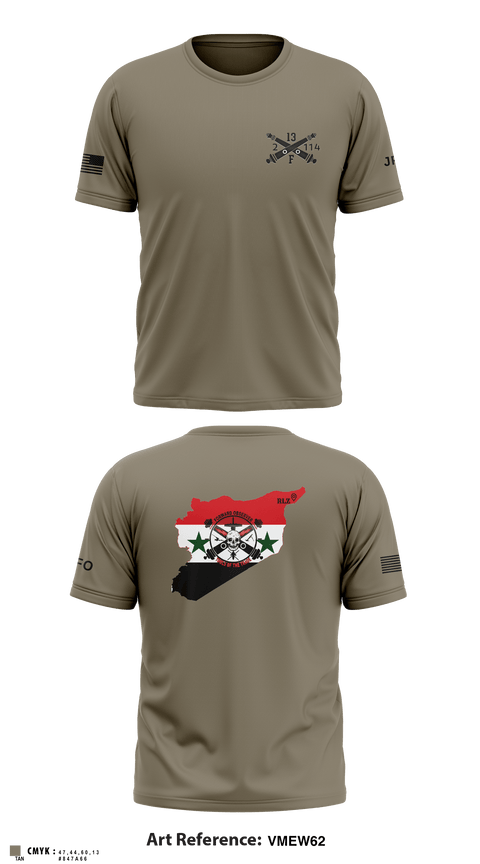 Old School Cotton Feel Shirt, HHB 2-114 FA (FIST), Army, Teamtime, Team time, sublimation, custom sports apparel, team uniforms, spirit wear, spiritwear, sports uniforms, custom shirts, team store, custom team store, fundraiser sports, apparel fundraiser