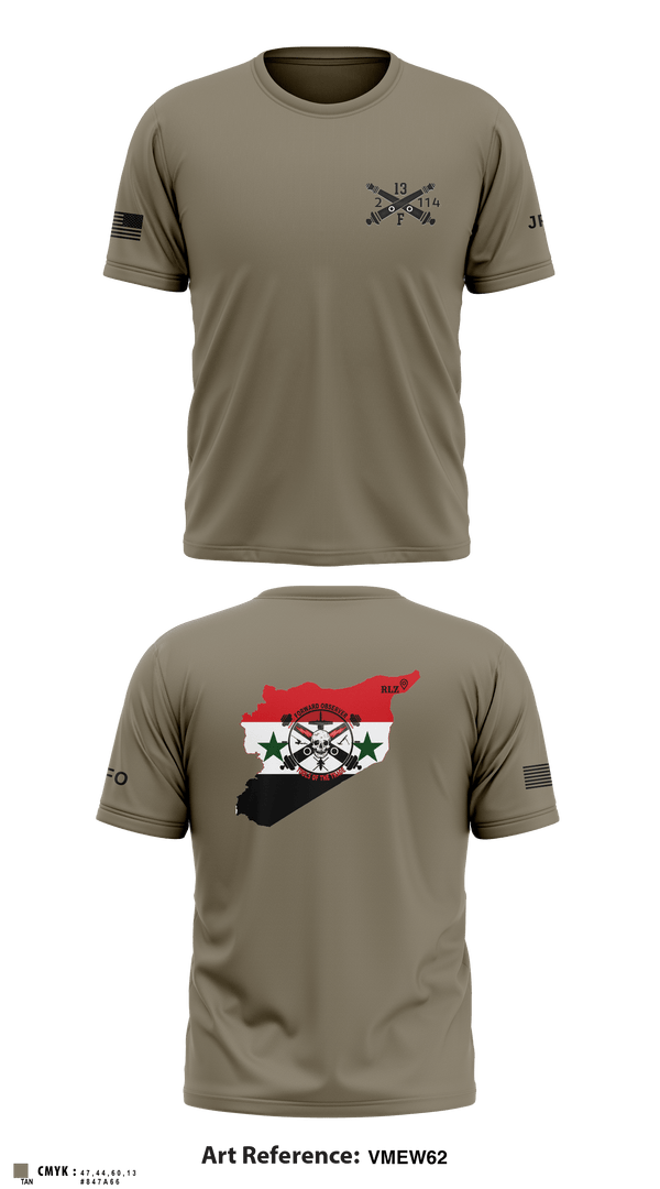 Old School Cotton Feel Shirt, HHB 2-114 FA (FIST), Army, Teamtime, Team time, sublimation, custom sports apparel, team uniforms, spirit wear, spiritwear, sports uniforms, custom shirts, team store, custom team store, fundraiser sports, apparel fundraiser
