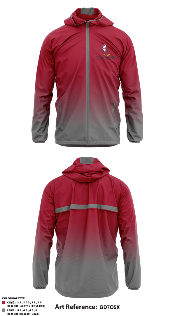 Windbreaker, Friends University Tennis, Tennis, Teamtime, Team time, sublimation, custom sports apparel, team uniforms, spirit wear, spiritwear, sports uniforms, custom shirts, team store, custom team store, fundraiser sports, apparel fundraiser