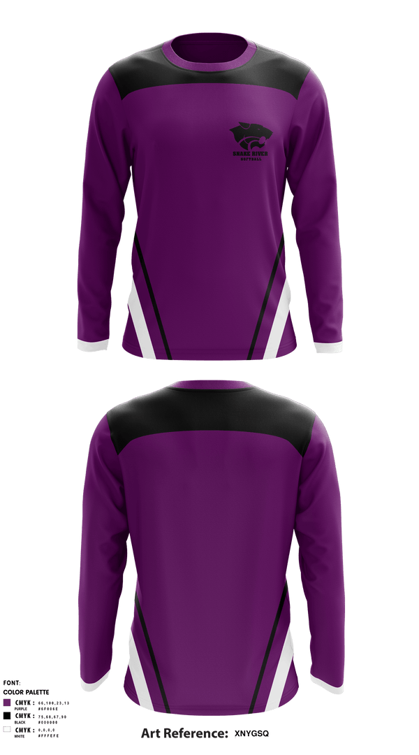 Long Sleeve Performance Shirt, Snake River High School Softball, Softball, Teamtime, Team time, sublimation, custom sports apparel, team uniforms, spirit wear, spiritwear, sports uniforms, custom shirts, team store, custom team store, fundraiser sports, apparel fundraiser