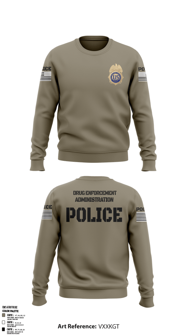 Crew Neck Sweatshirt, , Police, Teamtime, Team time, sublimation, custom sports apparel, team uniforms, spirit wear, spiritwear, sports uniforms, custom shirts, team store, custom team store, fundraiser sports, apparel fundraiser