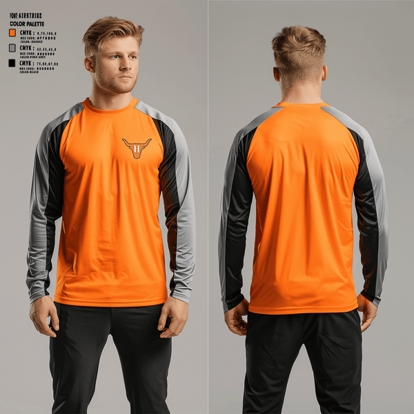 Long Sleeve Performance Shirt, Harmony Pop Warner Youth Football And Cheer, Football, Teamtime, Team time, sublimation, custom sports apparel, team uniforms, spirit wear, spiritwear, sports uniforms, custom shirts, team store, custom team store, fundraiser sports, apparel fundraiser