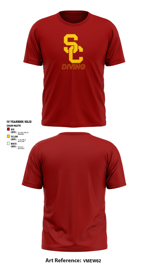 Short Sleeve Performance Shirt, University Of Southern California Diving, Spirit Store, Teamtime, Team time, sublimation, custom sports apparel, team uniforms, spirit wear, spiritwear, sports uniforms, custom shirts, team store, custom team store, fundraiser sports, apparel fundraiser