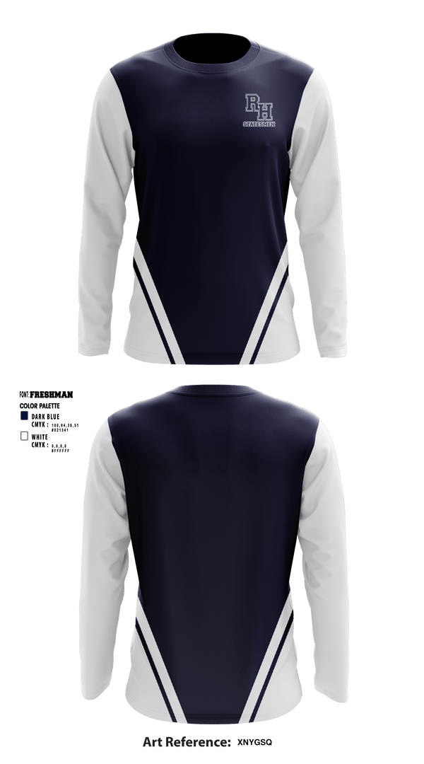 Long Sleeve Performance Shirt, Randolph-Henry High School Wrestling, Wrestling, Teamtime, Team time, sublimation, custom sports apparel, team uniforms, spirit wear, spiritwear, sports uniforms, custom shirts, team store, custom team store, fundraiser sports, apparel fundraiser