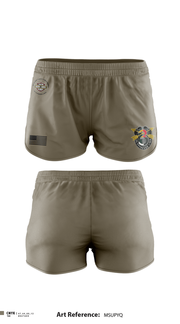 Ranger Panties, MCPOD-XVIII Airborne Corps, Army, Teamtime, Team time, sublimation, custom sports apparel, team uniforms, spirit wear, spiritwear, sports uniforms, custom shirts, team store, custom team store, fundraiser sports, apparel fundraiser