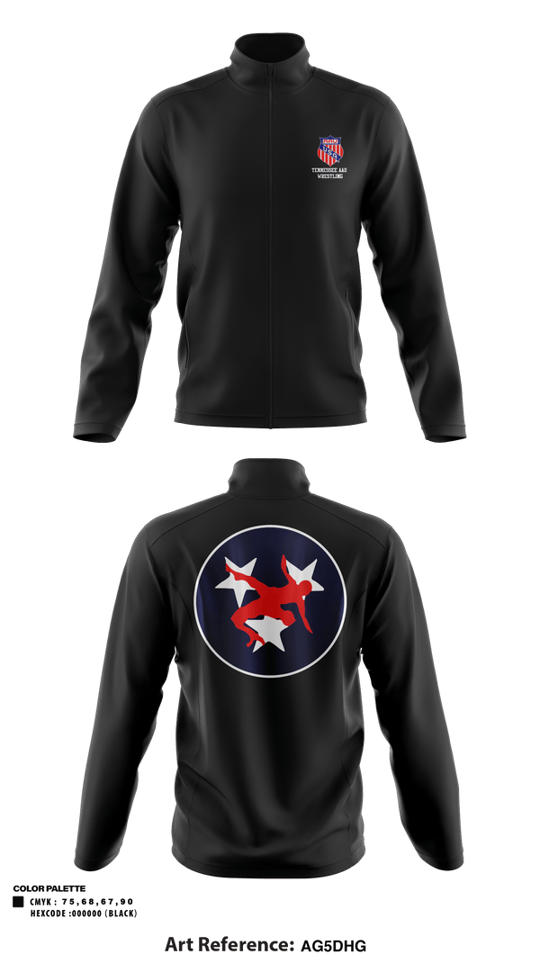 Fleece Jacket, Tennessee Aau Wrestling, Wrestling, Teamtime, Team time, sublimation, custom sports apparel, team uniforms, spirit wear, spiritwear, sports uniforms, custom shirts, team store, custom team store, fundraiser sports, apparel fundraiser