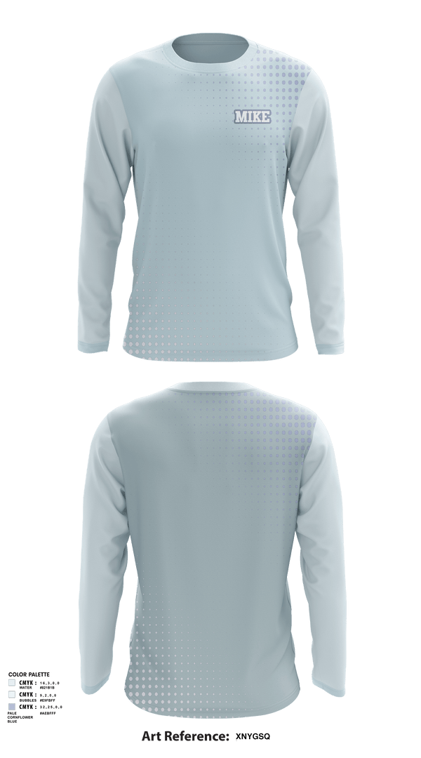 Long Sleeve Performance Shirt, Mike, Football, Teamtime, Team time, sublimation, custom sports apparel, team uniforms, spirit wear, spiritwear, sports uniforms, custom shirts, team store, custom team store, fundraiser sports, apparel fundraiser