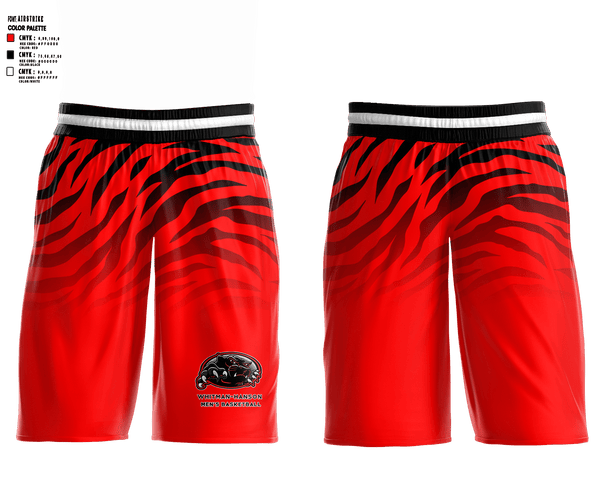 Mens Basketball Shorts, Whitman-Hanson Regional High School Basketball, Men's Basketball, Teamtime, Team time, sublimation, custom sports apparel, team uniforms, spirit wear, spiritwear, sports uniforms, custom shirts, team store, custom team store, fundraiser sports, apparel fundraiser