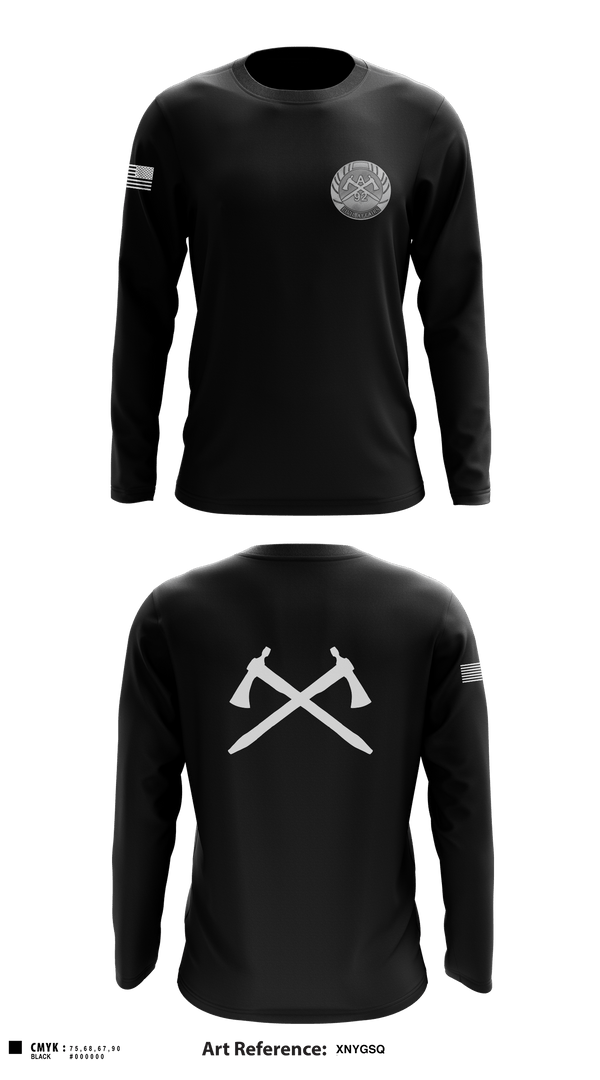 Long Sleeve Performance Shirt, A/92 ÇA, Army, Teamtime, Team time, sublimation, custom sports apparel, team uniforms, spirit wear, spiritwear, sports uniforms, custom shirts, team store, custom team store, fundraiser sports, apparel fundraiser