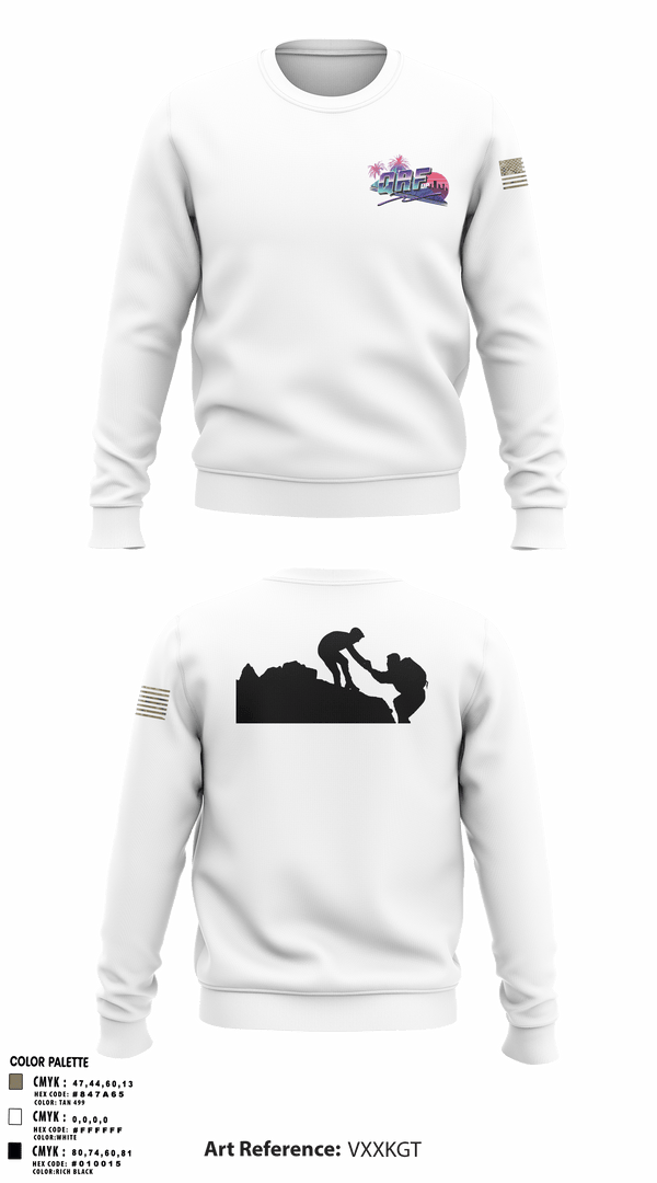 Crew Neck Sweatshirt, , Marines, Teamtime, Team time, sublimation, custom sports apparel, team uniforms, spirit wear, spiritwear, sports uniforms, custom shirts, team store, custom team store, fundraiser sports, apparel fundraiser