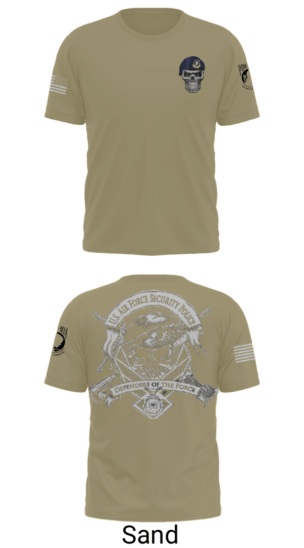 Short Sleeve Performance Shirt, , Air Force, Teamtime, Team time, sublimation, custom sports apparel, team uniforms, spirit wear, spiritwear, sports uniforms, custom shirts, team store, custom team store, fundraiser sports, apparel fundraiser