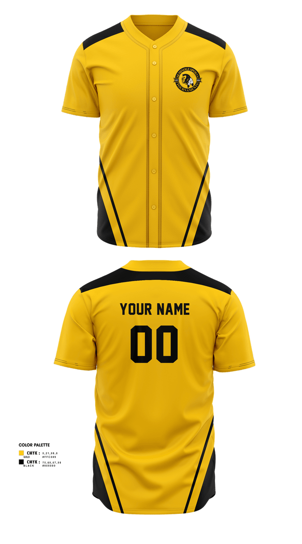 Full Button Baseball Jersey, Seminole Sports Baseball, Baseball, Teamtime, Team time, sublimation, custom sports apparel, team uniforms, spirit wear, spiritwear, sports uniforms, custom shirts, team store, custom team store, fundraiser sports, apparel fundraiser