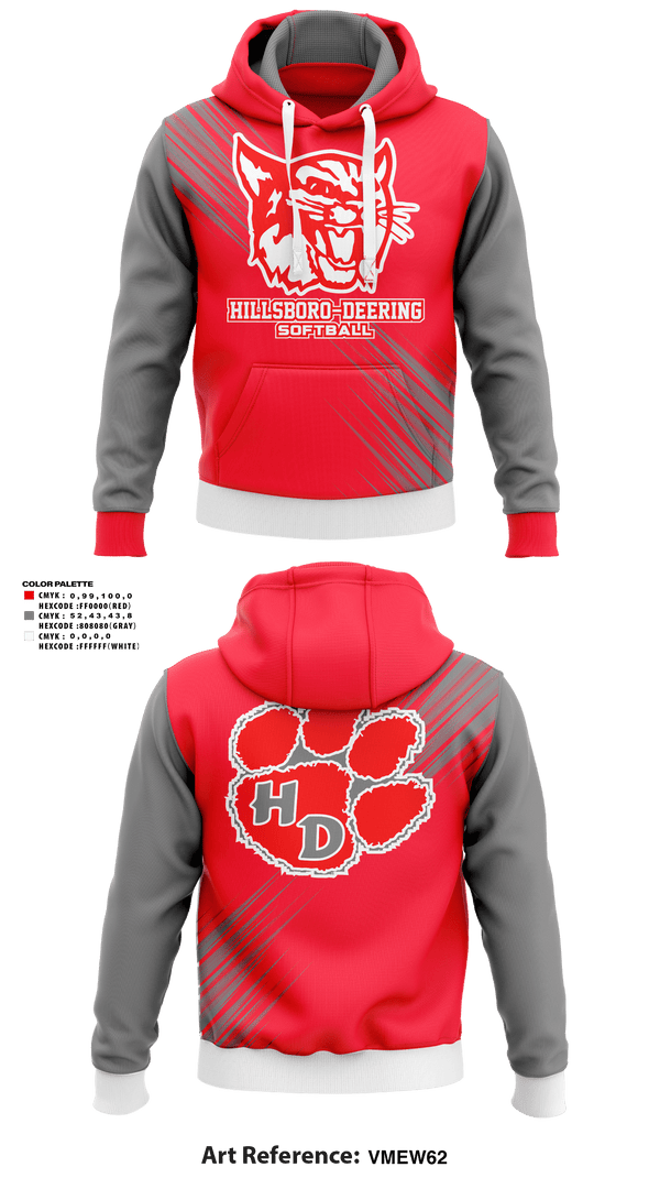 Hoodie, Hillsboro-Deering High School Softball, Softball, Teamtime, Team time, sublimation, custom sports apparel, team uniforms, spirit wear, spiritwear, sports uniforms, custom shirts, team store, custom team store, fundraiser sports, apparel fundraiser