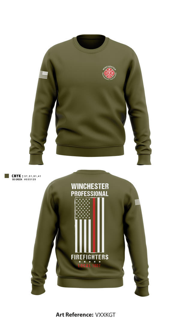 Crew Neck Sweatshirt, , Fire Department, Teamtime, Team time, sublimation, custom sports apparel, team uniforms, spirit wear, spiritwear, sports uniforms, custom shirts, team store, custom team store, fundraiser sports, apparel fundraiser