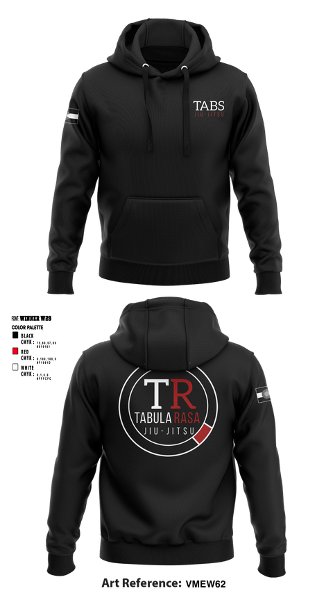 Hoodie, Tabula Rasa Brazilian Jiu-Jitsu, Wrestling, Teamtime, Team time, sublimation, custom sports apparel, team uniforms, spirit wear, spiritwear, sports uniforms, custom shirts, team store, custom team store, fundraiser sports, apparel fundraiser