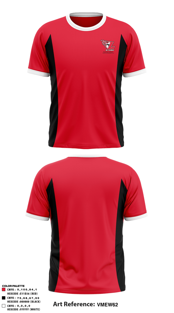Short Sleeve Performance Shirt, Lodi Jr Flames Football & Cheer, Cheer, Teamtime, Team time, sublimation, custom sports apparel, team uniforms, spirit wear, spiritwear, sports uniforms, custom shirts, team store, custom team store, fundraiser sports, apparel fundraiser