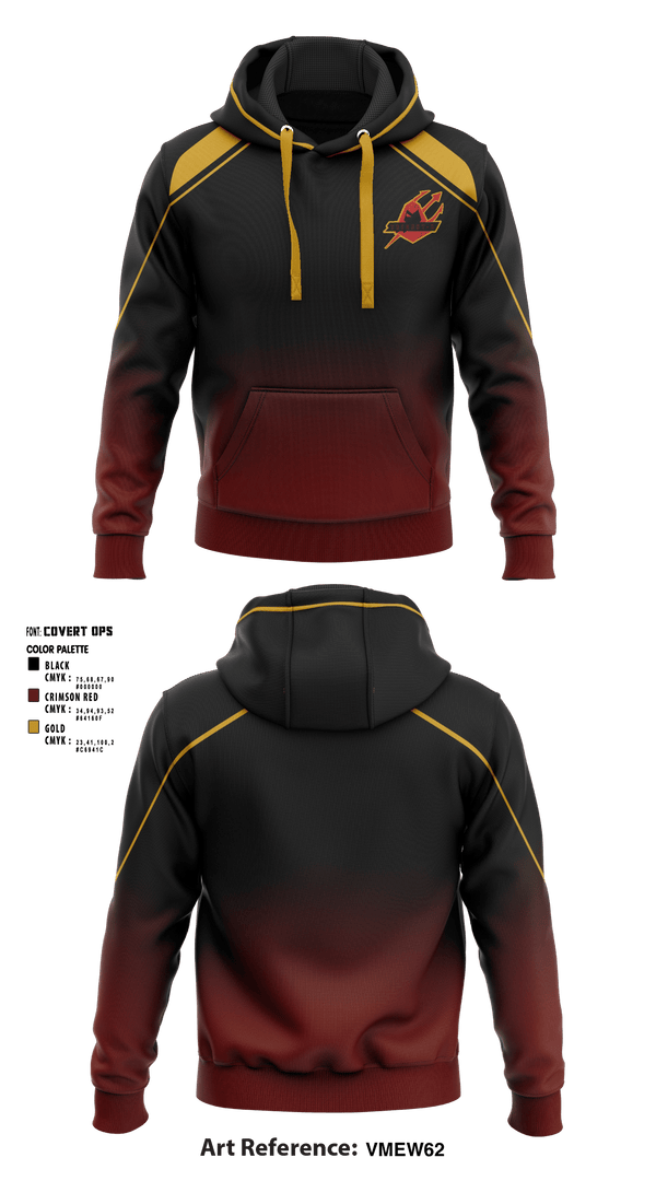 Hoodie, Trident Militia, E-Sports, Teamtime, Team time, sublimation, custom sports apparel, team uniforms, spirit wear, spiritwear, sports uniforms, custom shirts, team store, custom team store, fundraiser sports, apparel fundraiser