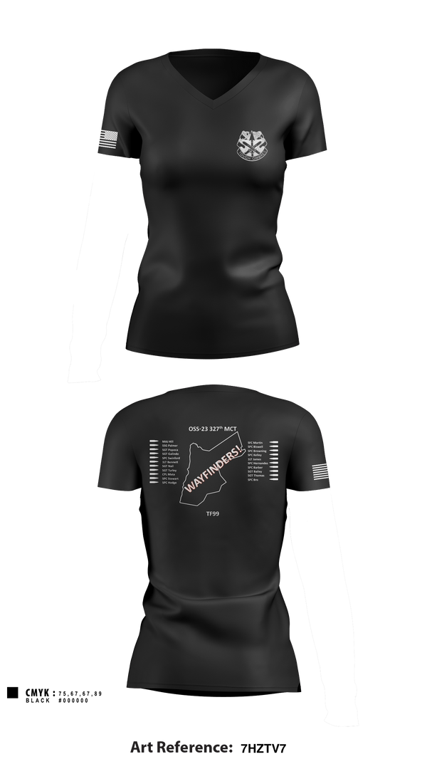 Women's Short Sleeve Vneck Shirt, , Army, Teamtime, Team time, sublimation, custom sports apparel, team uniforms, spirit wear, spiritwear, sports uniforms, custom shirts, team store, custom team store, fundraiser sports, apparel fundraiser
