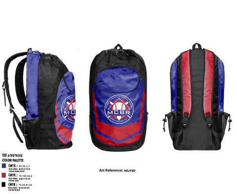Gear Bag, Monroe County Baseball Region, Baseball, Teamtime, Team time, sublimation, custom sports apparel, team uniforms, spirit wear, spiritwear, sports uniforms, custom shirts, team store, custom team store, fundraiser sports, apparel fundraiser
