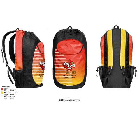 Gear Bag, East Surry High School Basketball, Men's Basketball, Teamtime, Team time, sublimation, custom sports apparel, team uniforms, spirit wear, spiritwear, sports uniforms, custom shirts, team store, custom team store, fundraiser sports, apparel fundraiser