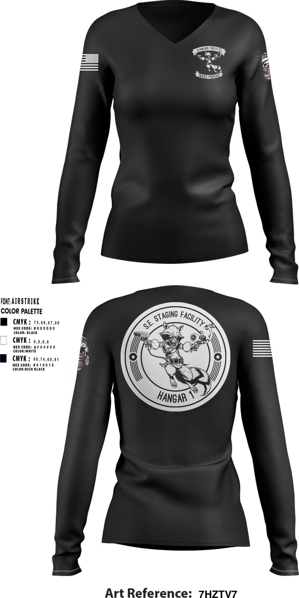 Women's Long Sleeve Vneck Shirt, , Navy, Teamtime, Team time, sublimation, custom sports apparel, team uniforms, spirit wear, spiritwear, sports uniforms, custom shirts, team store, custom team store, fundraiser sports, apparel fundraiser