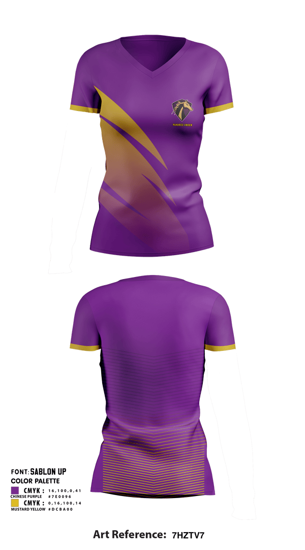 Women's Short Sleeve Vneck Shirt, Vasquez High School Cheer, Cheer, Teamtime, Team time, sublimation, custom sports apparel, team uniforms, spirit wear, spiritwear, sports uniforms, custom shirts, team store, custom team store, fundraiser sports, apparel fundraiser