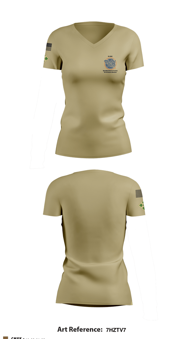 Women's Short Sleeve Vneck Shirt, , Army, Teamtime, Team time, sublimation, custom sports apparel, team uniforms, spirit wear, spiritwear, sports uniforms, custom shirts, team store, custom team store, fundraiser sports, apparel fundraiser