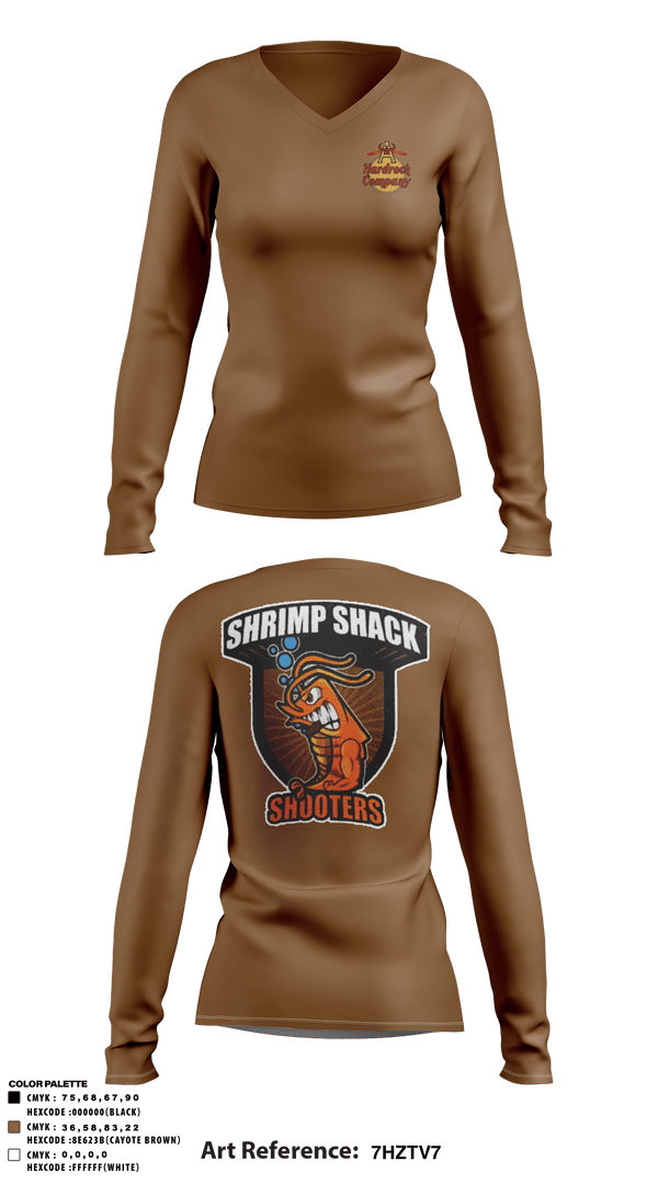 Women's Long Sleeve Vneck Shirt, , Army, Teamtime, Team time, sublimation, custom sports apparel, team uniforms, spirit wear, spiritwear, sports uniforms, custom shirts, team store, custom team store, fundraiser sports, apparel fundraiser