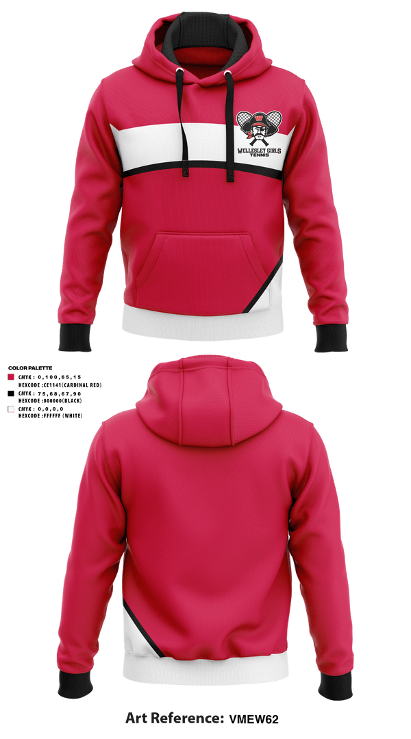 Hoodie, wellesley girls tennis, Tennis, Teamtime, Team time, sublimation, custom sports apparel, team uniforms, spirit wear, spiritwear, sports uniforms, custom shirts, team store, custom team store, fundraiser sports, apparel fundraiser