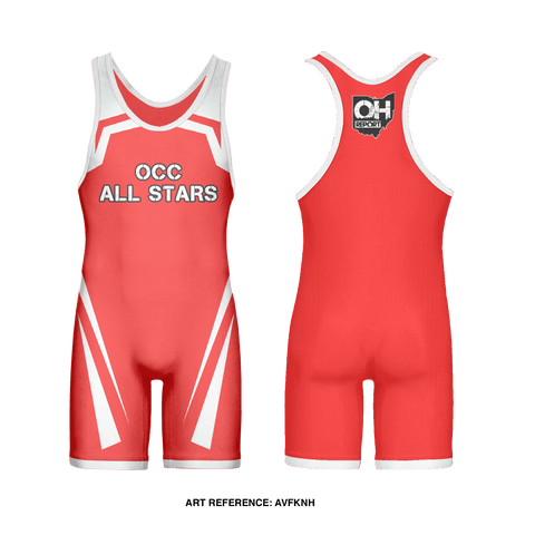 Wrestling Singlet, MOAC & OCC Wrestling All-Stars, Wrestling, Teamtime, Team time, sublimation, custom sports apparel, team uniforms, spirit wear, spiritwear, sports uniforms, custom shirts, team store, custom team store, fundraiser sports, apparel fundraiser