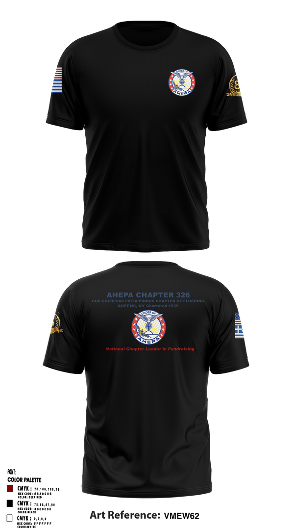 Short Sleeve Performance Shirt, AHEPA, , Teamtime, Team time, sublimation, custom sports apparel, team uniforms, spirit wear, spiritwear, sports uniforms, custom shirts, team store, custom team store, fundraiser sports, apparel fundraiser