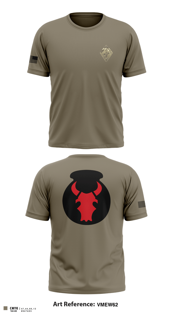 Short Sleeve Performance Shirt, Det. 2 HHB 1-194 FA, National Guard, Teamtime, Team time, sublimation, custom sports apparel, team uniforms, spirit wear, spiritwear, sports uniforms, custom shirts, team store, custom team store, fundraiser sports, apparel fundraiser