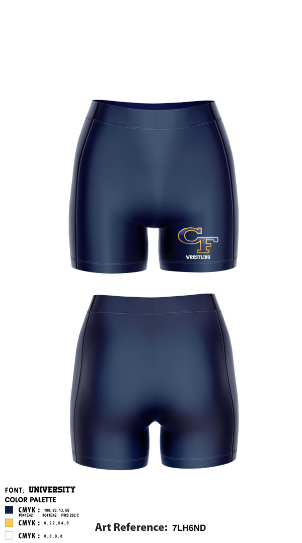 Men's Compression Shorts, Cape Fear High School Wrestling, Wrestling, Teamtime, Team time, sublimation, custom sports apparel, team uniforms, spirit wear, spiritwear, sports uniforms, custom shirts, team store, custom team store, fundraiser sports, apparel fundraiser