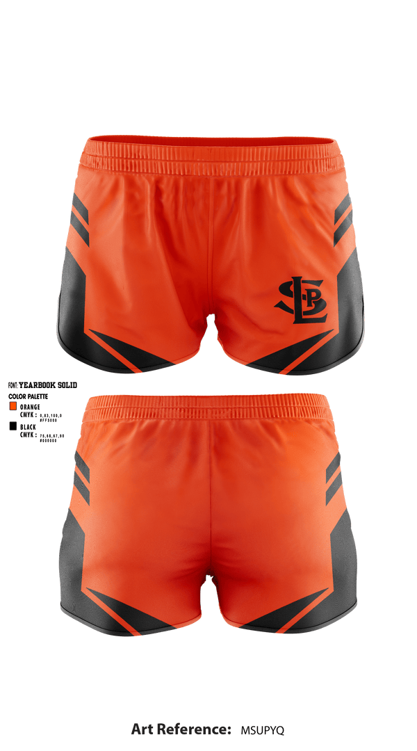 Women's Shorts, Saint Louis Park High School Gymnastics, Spirit Store, Teamtime, Team time, sublimation, custom sports apparel, team uniforms, spirit wear, spiritwear, sports uniforms, custom shirts, team store, custom team store, fundraiser sports, apparel fundraiser