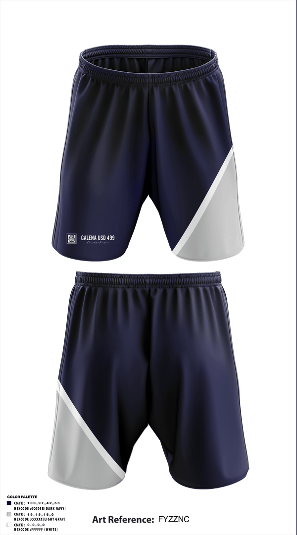 Athletic Shorts With Pockets, Galena Middle School, Spirit Store, Teamtime, Team time, sublimation, custom sports apparel, team uniforms, spirit wear, spiritwear, sports uniforms, custom shirts, team store, custom team store, fundraiser sports, apparel fundraiser