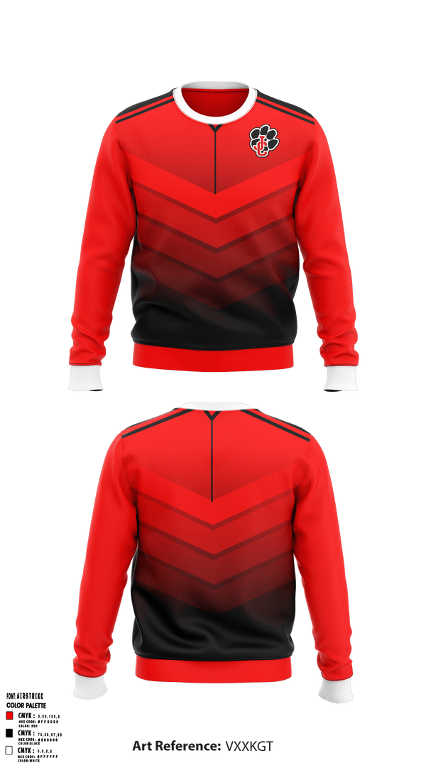 Crew Neck Sweatshirt, Jackson Co Wrestling Club, Wrestling, Teamtime, Team time, sublimation, custom sports apparel, team uniforms, spirit wear, spiritwear, sports uniforms, custom shirts, team store, custom team store, fundraiser sports, apparel fundraiser