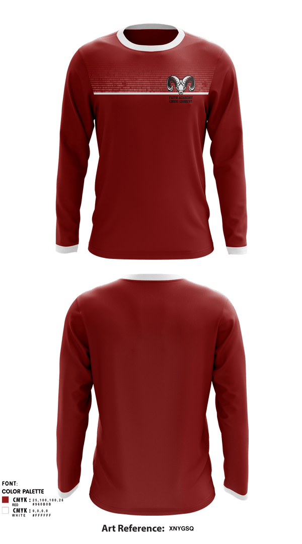 Long Sleeve Performance Shirt, Faith Academy Cross Country, Cross Country, Teamtime, Team time, sublimation, custom sports apparel, team uniforms, spirit wear, spiritwear, sports uniforms, custom shirts, team store, custom team store, fundraiser sports, apparel fundraiser