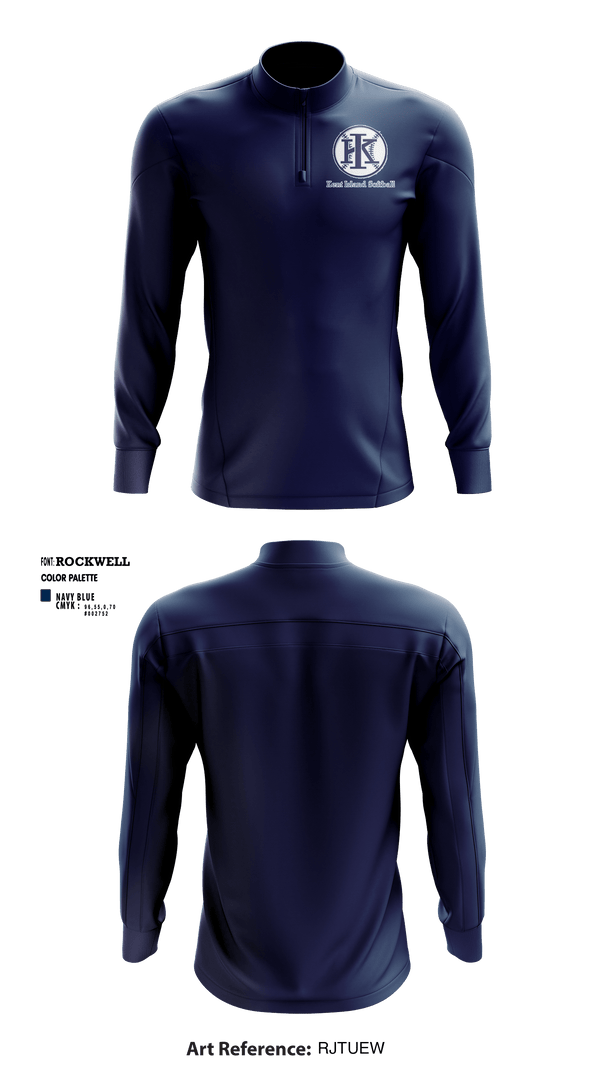 Quarter Zip Jacket, Kent Island Youth Softball, Spirit Store, Teamtime, Team time, sublimation, custom sports apparel, team uniforms, spirit wear, spiritwear, sports uniforms, custom shirts, team store, custom team store, fundraiser sports, apparel fundraiser