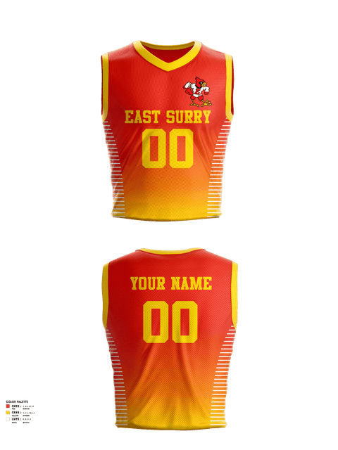 Mens Basketball Jersey, East Surry High School Basketball, Men's Basketball, Teamtime, Team time, sublimation, custom sports apparel, team uniforms, spirit wear, spiritwear, sports uniforms, custom shirts, team store, custom team store, fundraiser sports, apparel fundraiser