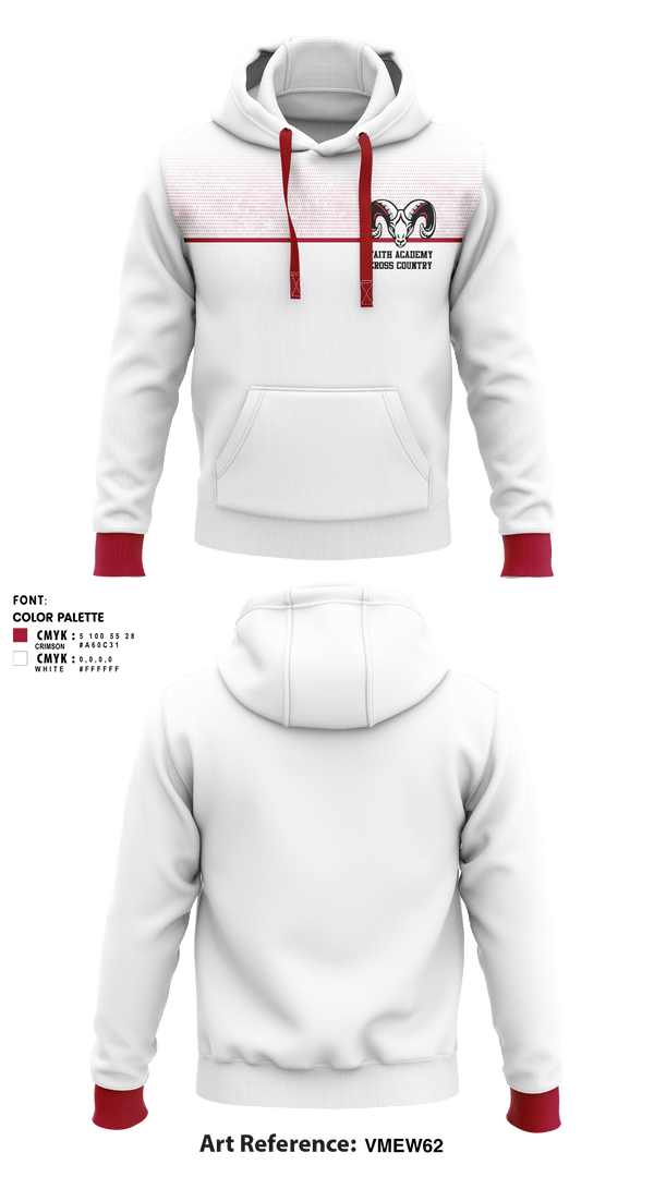 Hoodie, Faith Academy Cross Country, Cross Country, Teamtime, Team time, sublimation, custom sports apparel, team uniforms, spirit wear, spiritwear, sports uniforms, custom shirts, team store, custom team store, fundraiser sports, apparel fundraiser