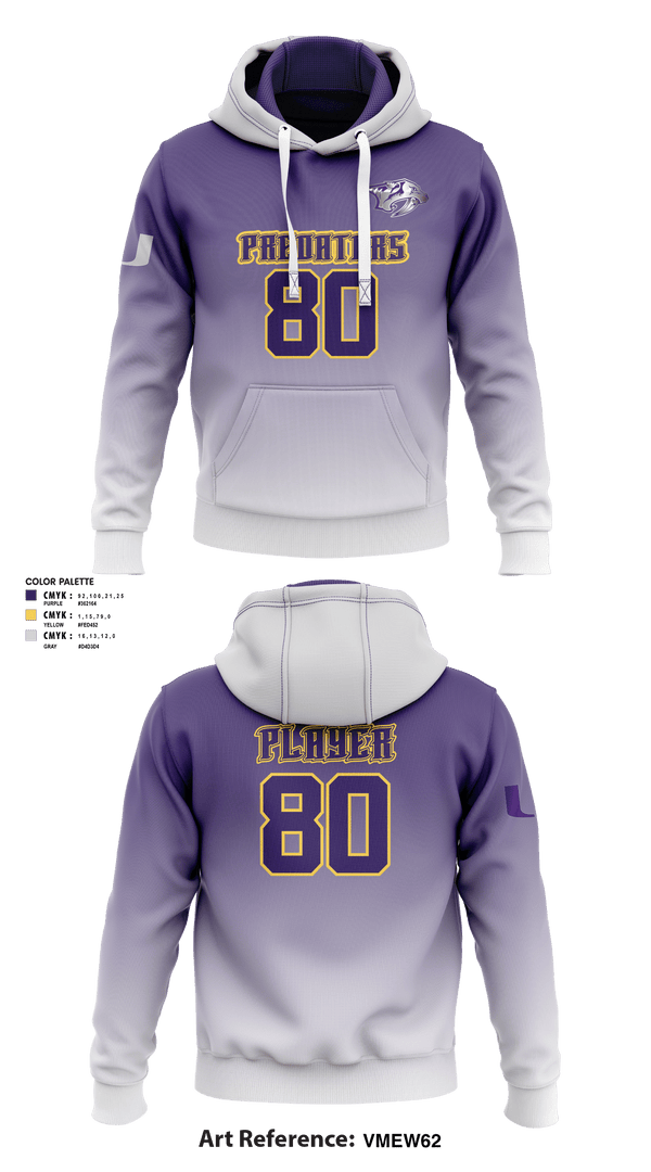 Hoodie, San Antonio Predators Basketball, Men's Basketball, Teamtime, Team time, sublimation, custom sports apparel, team uniforms, spirit wear, spiritwear, sports uniforms, custom shirts, team store, custom team store, fundraiser sports, apparel fundraiser