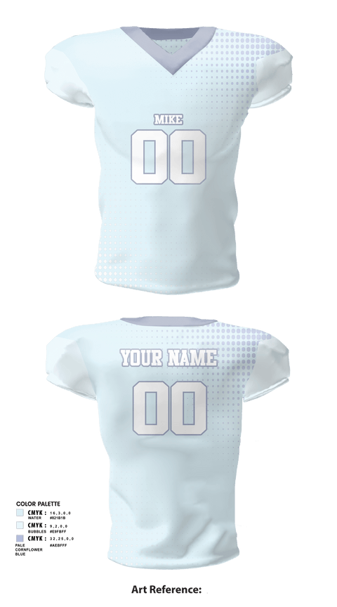 Football Jersey, Mike, Football, Teamtime, Team time, sublimation, custom sports apparel, team uniforms, spirit wear, spiritwear, sports uniforms, custom shirts, team store, custom team store, fundraiser sports, apparel fundraiser